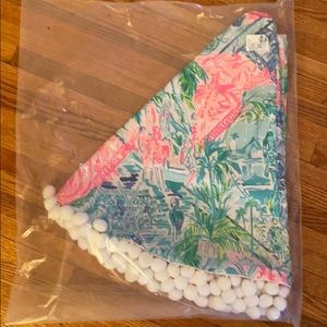 Lilly Pulitzer Christmas tree skirt